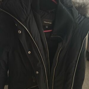 Mackage black puffy parka
